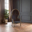 Hamilton Interiors Living Cabra Graphite Grey Dome Chair House of Isabella UK