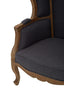 Hamilton Interiors Living Cabra Graphite Grey Dome Chair House of Isabella UK