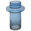 Hamilton Interiors Living Cabrina Small Blue Glass Vase House of Isabella UK