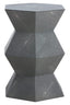 Hamilton Interiors Living Cardona Blue Shagreen Effect Side Table House of Isabella UK