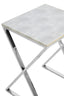 Hamilton Interiors Living Cardona Nest of Three Shagreen Effect Tables House of Isabella UK