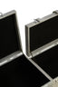 Hamilton Interiors Living Cardona Set Of Three Grey Shagreen Effect Storage Trunks House of Isabella UK