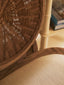 Hamilton Interiors Living Cebu Beige Fabric and White Wash Elm Wood Dining Chair House of Isabella UK