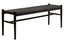 Hamilton Interiors Living Cebu Black Rope and Elm Wood Bench House of Isabella UK