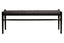 Hamilton Interiors Living Cebu Black Rope and Elm Wood Bench House of Isabella UK
