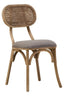 Hamilton Interiors Living Cebu Grey Wash Elm Wood Dining Chair House of Isabella UK