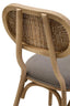 Hamilton Interiors Living Cebu Grey Wash Elm Wood Dining Chair House of Isabella UK