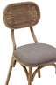 Hamilton Interiors Living Cebu Grey Wash Elm Wood Dining Chair House of Isabella UK