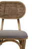 Hamilton Interiors Living Cebu Grey Wash Elm Wood Dining Chair House of Isabella UK