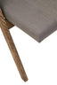 Hamilton Interiors Living Cebu Grey Wash Elm Wood Folding Chair House of Isabella UK