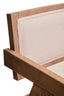 Hamilton Interiors Living Cebu Ivory Fabric and Grey Wash Beech Wood Dining Chair House of Isabella UK