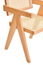 Hamilton Interiors Living Cebu Natural Cane and Beech Wood Dining Chair House of Isabella UK
