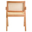 Hamilton Interiors Living Cebu Natural Cane and Beech Wood Dining Chair House of Isabella UK