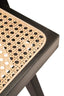 Hamilton Interiors Living Cebu Natural Cane and Black Beech Wood Dining Chair House of Isabella UK