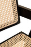Hamilton Interiors Living Cebu Natural Cane and Black Beech Wood Dining Chair House of Isabella UK