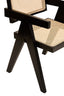 Hamilton Interiors Living Cebu Natural Cane and Black Beech Wood Dining Chair House of Isabella UK