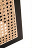 Hamilton Interiors Living Cebu Natural Cane and Black Elm Wood Side Table House of Isabella UK