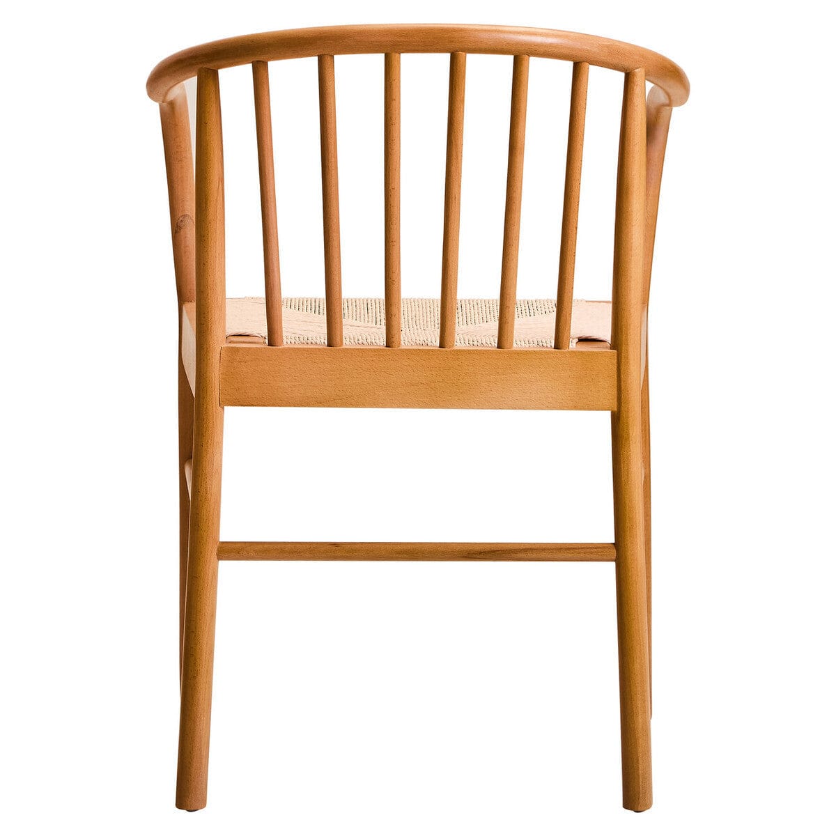Hamilton Interiors Living Cebu Natural Rope and Beech Wood Chair House of Isabella UK
