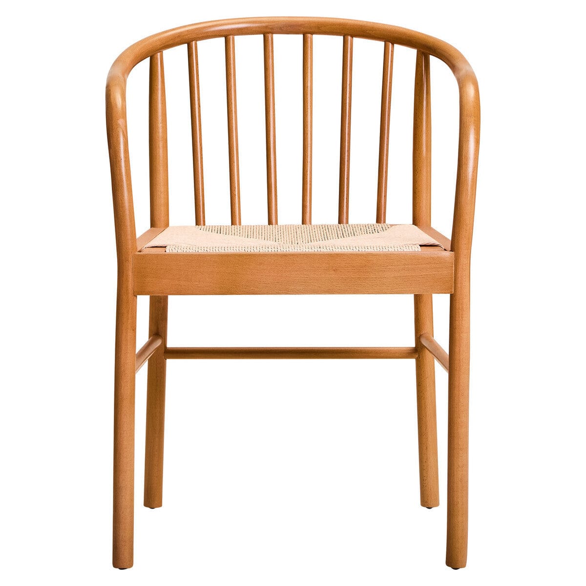 Hamilton Interiors Living Cebu Natural Rope and Beech Wood Chair House of Isabella UK
