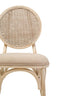 Hamilton Interiors Living Cebu White Wash Elm Wood Dining Chair House of Isabella UK