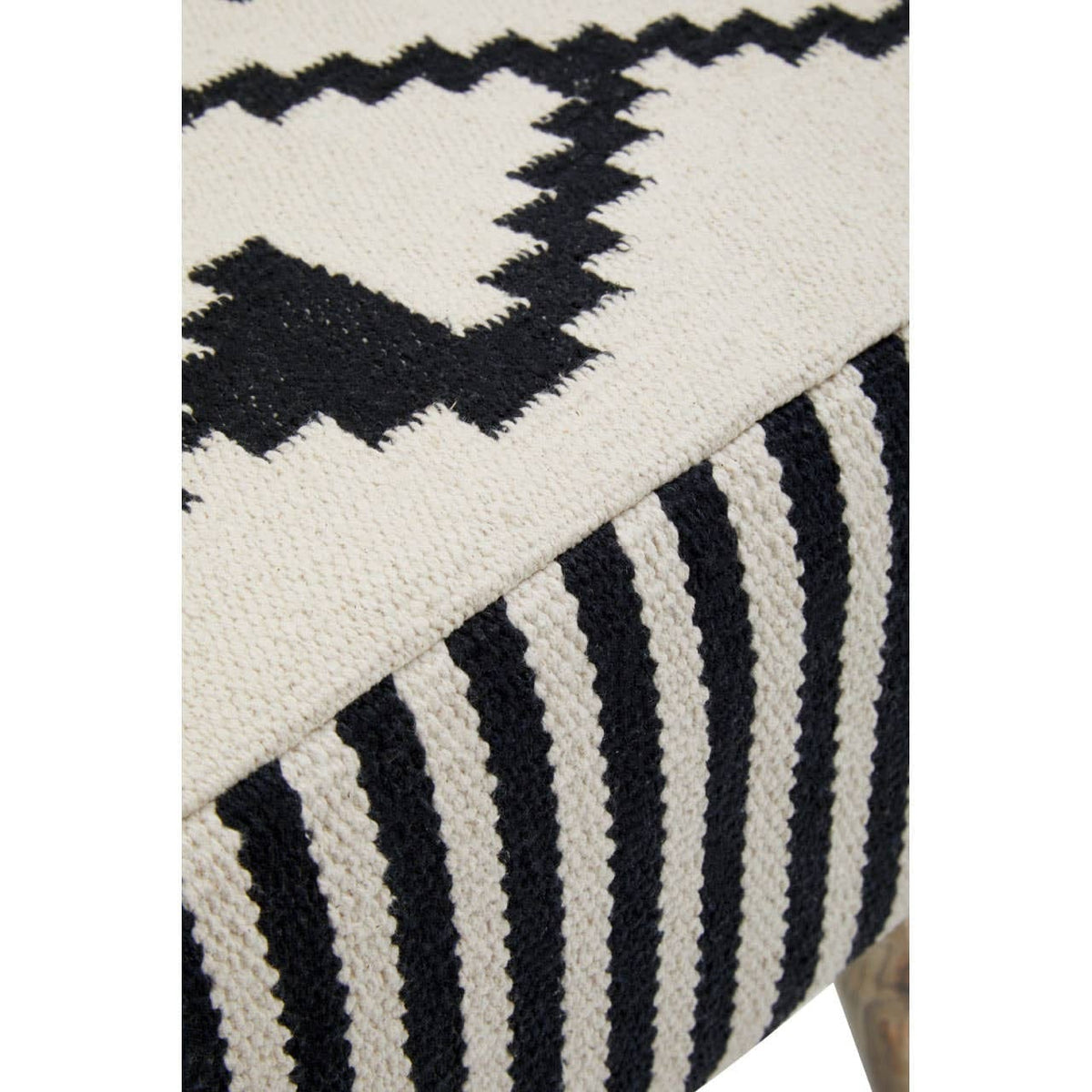 Hamilton Interiors Living Cefena Berber Style Footstool House of Isabella UK