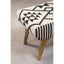 Hamilton Interiors Living Cefena Berber Style Footstool House of Isabella UK