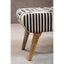 Hamilton Interiors Living Cefena Berber Style Footstool House of Isabella UK
