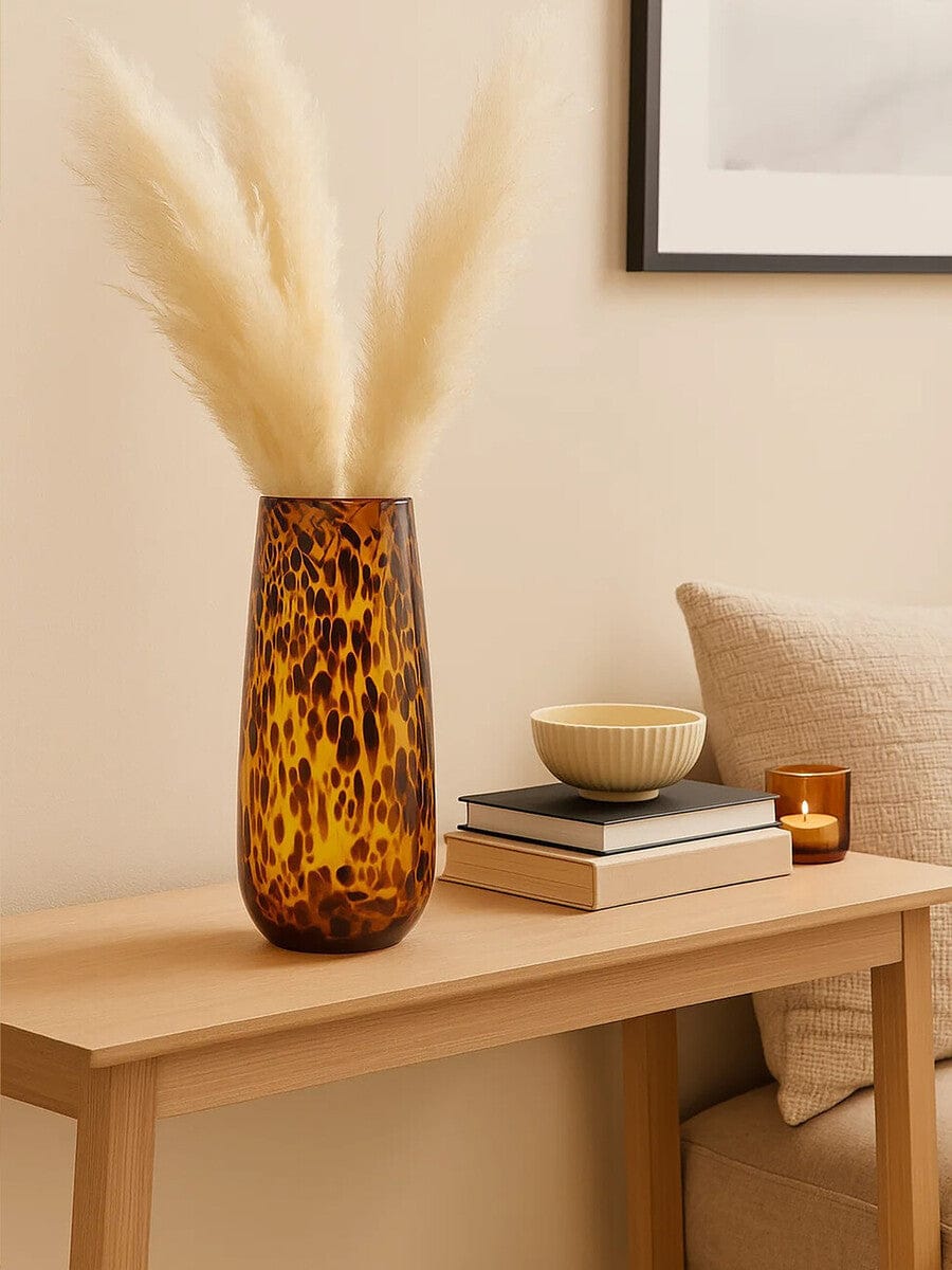 Hamilton Interiors Living Celia Large Tortoise Shell Vase House of Isabella UK