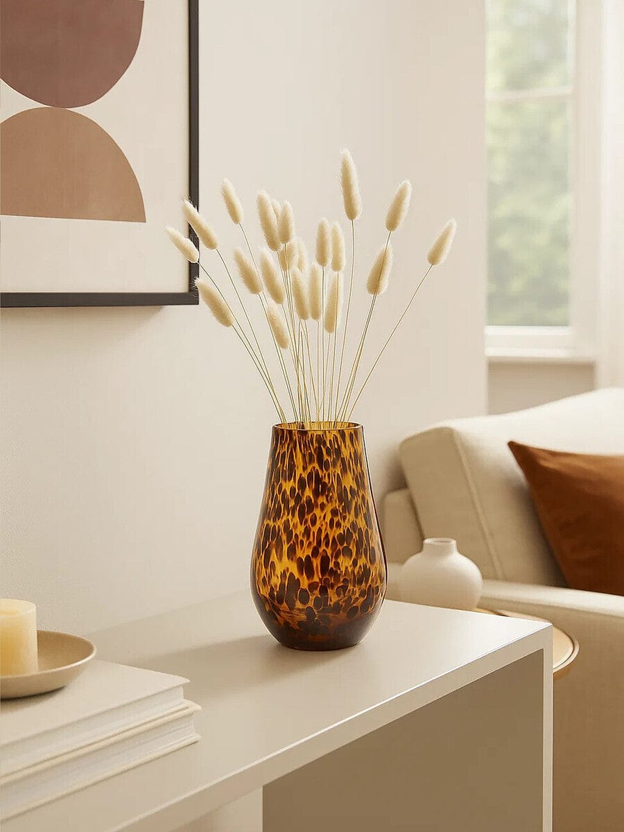 Hamilton Interiors Living Celia Small Tortoise Shell Vase House of Isabella UK