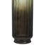 Hamilton Interiors Living Chima Large Grey Ribbed Glass Vase House of Isabella UK