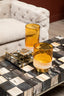 Hamilton Interiors Living Cleo Small Amber Vase House of Isabella UK