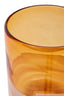 Hamilton Interiors Living Cleo Small Amber Vase House of Isabella UK
