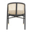 Hamilton Interiors Living Corso Rattan Chair with Black Seat House of Isabella UK