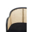 Hamilton Interiors Living Corso Rattan Chair with Black Seat House of Isabella UK