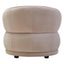 Hamilton Interiors Living Darla Stone Velvet Curved Chair House of Isabella UK