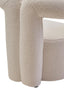Hamilton Interiors Living Davina Ivory Boucle Statement Chair House of Isabella UK