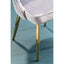 Hamilton Interiors Living Demi Grey Velvet Dining Chair House of Isabella UK