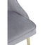 Hamilton Interiors Living Demi Grey Velvet Dining Chair House of Isabella UK