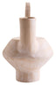 Hamilton Interiors Living Densita Small Textured Beige Whitewash Vase House of Isabella UK