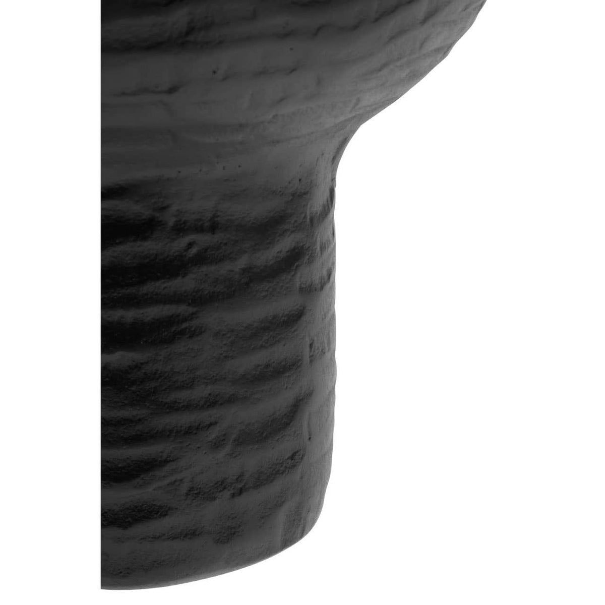 Hamilton Interiors Living Deomali Large Abstract Black Finish Vase House of Isabella UK