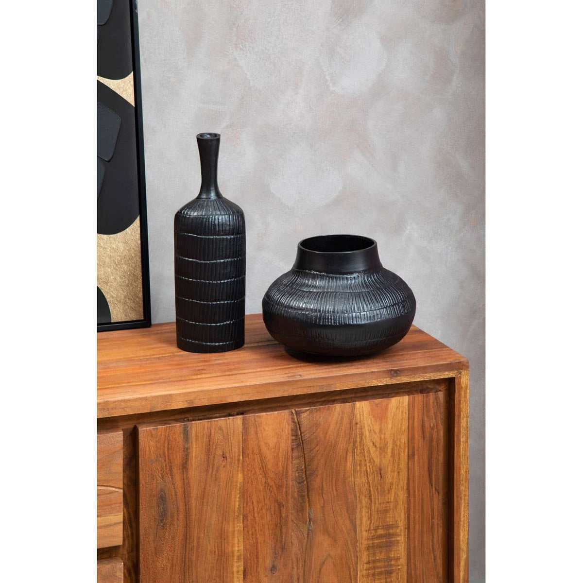 Hamilton Interiors Living Deomali Large Bottle Vase House of Isabella UK