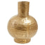 Hamilton Interiors Living Deomali Small Abstract Gold Finish Vase House of Isabella UK