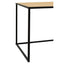 Hamilton Interiors Living Depok Rattan and Metal Square Side Table House of Isabella UK
