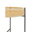 Hamilton Interiors Living Depok Rattan Coffee Table With Cross Metal Base House of Isabella UK