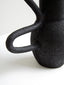 Hamilton Interiors Living Deriva Large Textured Black Vase House of Isabella UK