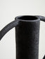 Hamilton Interiors Living Deriva Large Textured Black Vase House of Isabella UK
