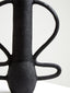 Hamilton Interiors Living Deriva Large Textured Black Vase House of Isabella UK