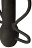 Hamilton Interiors Living Deriva Large Textured Black Vase House of Isabella UK