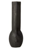 Hamilton Interiors Living Deriva Large Textured Black Vase House of Isabella UK