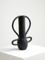 Hamilton Interiors Living Deriva Large Textured Black Vase House of Isabella UK